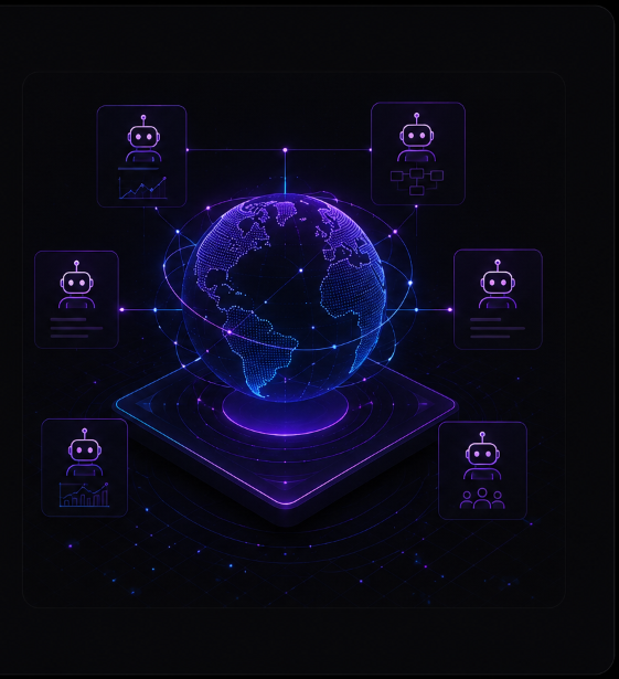 Pixelmind Autonomous Agent Global Workflows Diagram